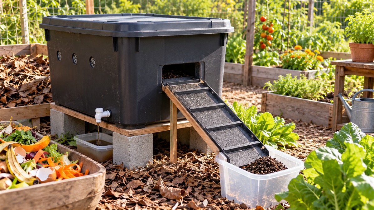Best black soldier fly bin diy