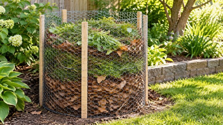 Best chicken wire compost bin diy