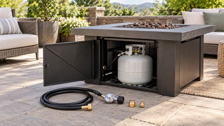 Best converting natural gas fire pit to propane