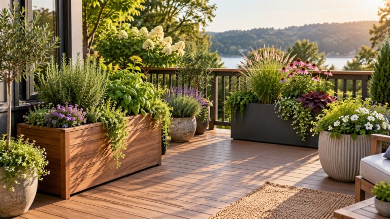 Best deck garden planters