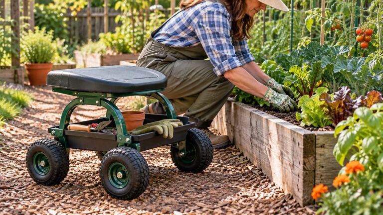 Best rolling garden stool with wheels
