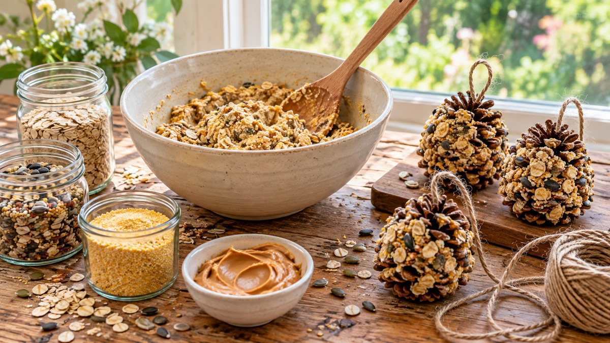 Best homemade bird food with peanut butter