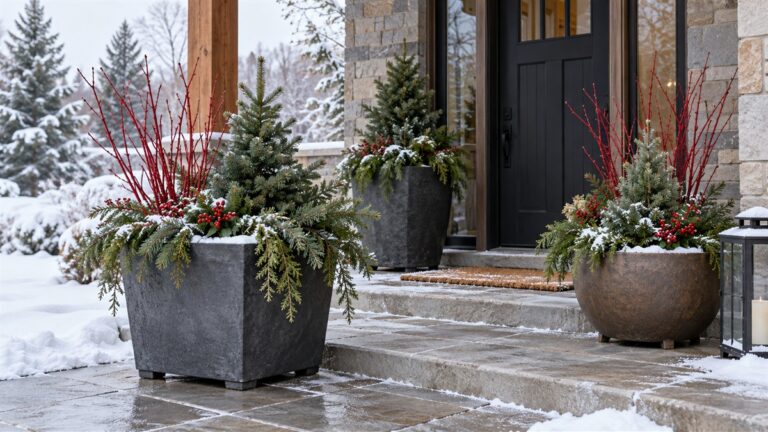 Best outdoor planters for winter