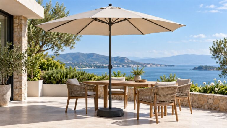 Best patio umbrella with base