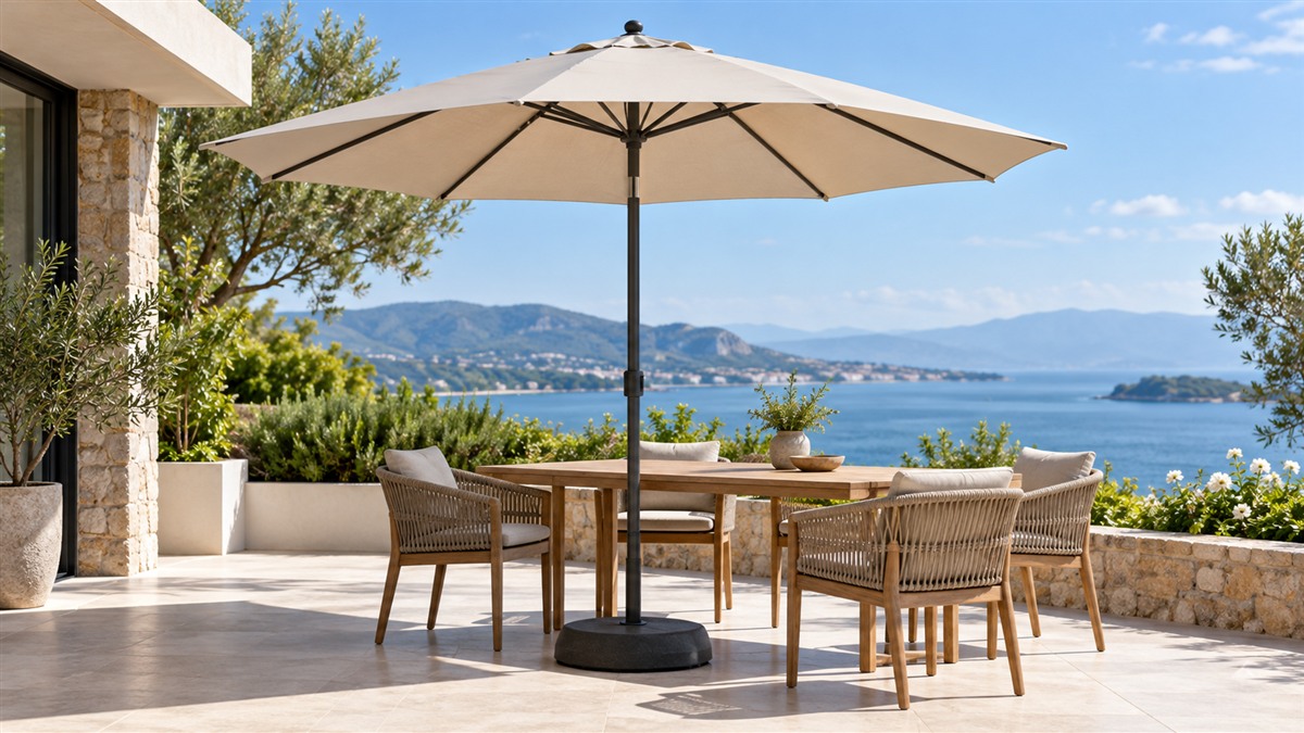 Best patio umbrella with base