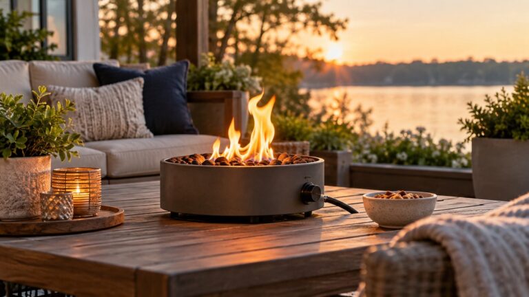 Best small table top propane fire pit