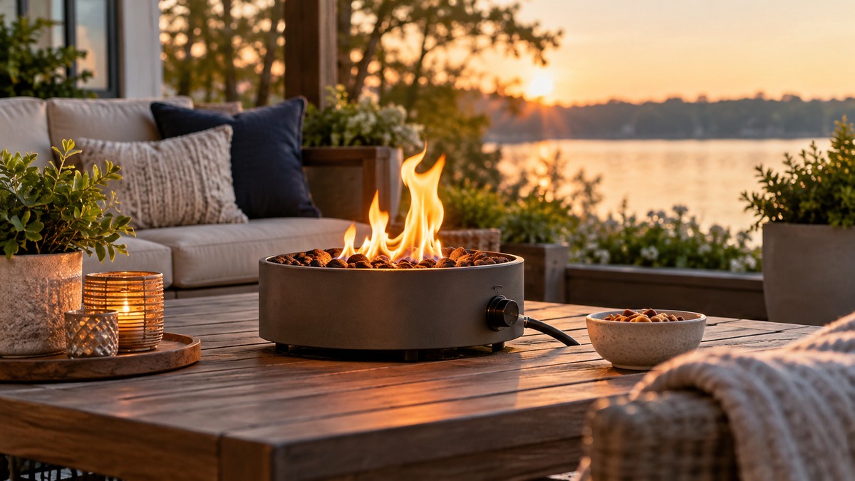 Best small table top propane fire pit