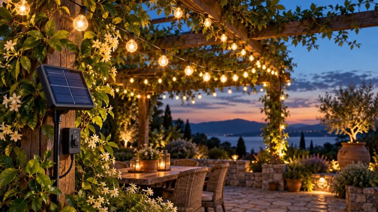 Best solar string lights with on off switch