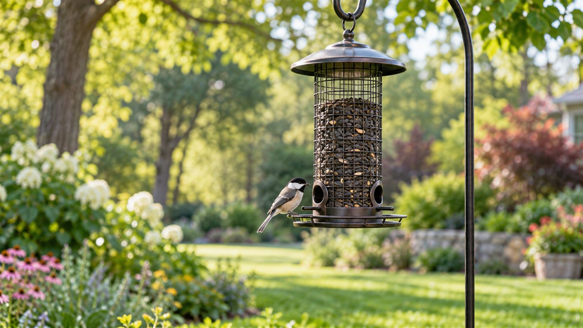 Best sunflower seed bird feeder squirrel proof