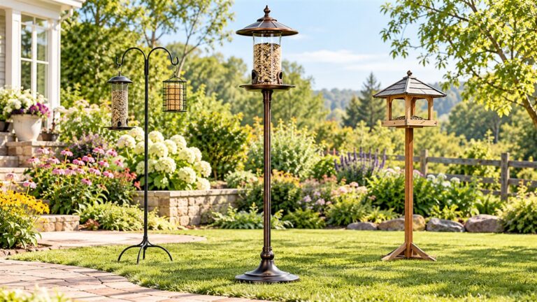 Best tall free standing bird feeder