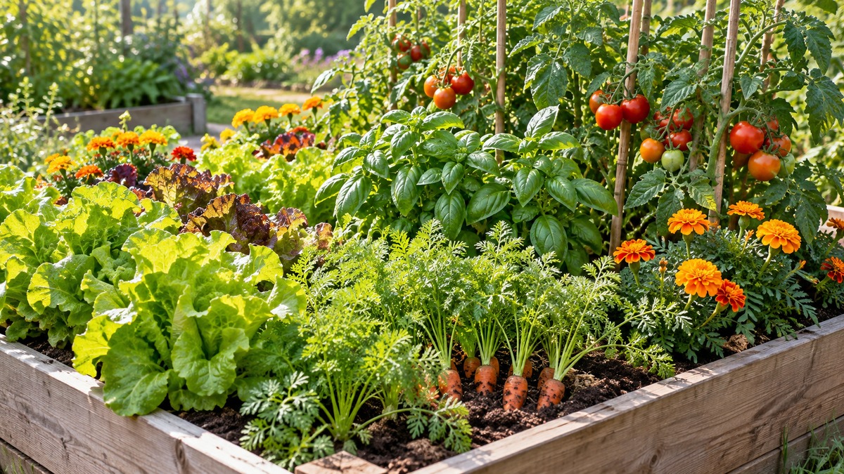 Best vegetables that grow well together in raised beds