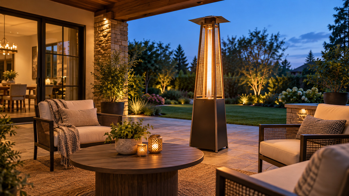 Best way to heat a patio