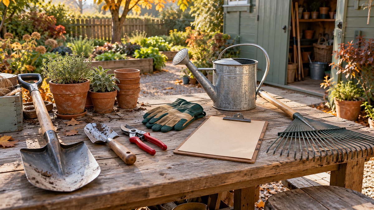 Black friday garden tool checklist