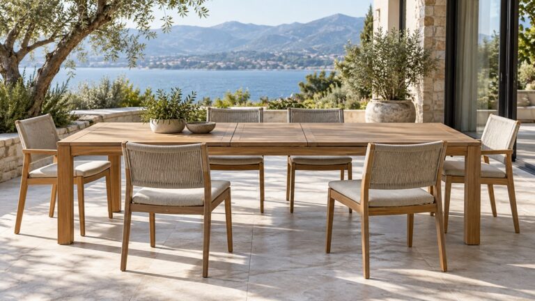 Extendable outdoor table