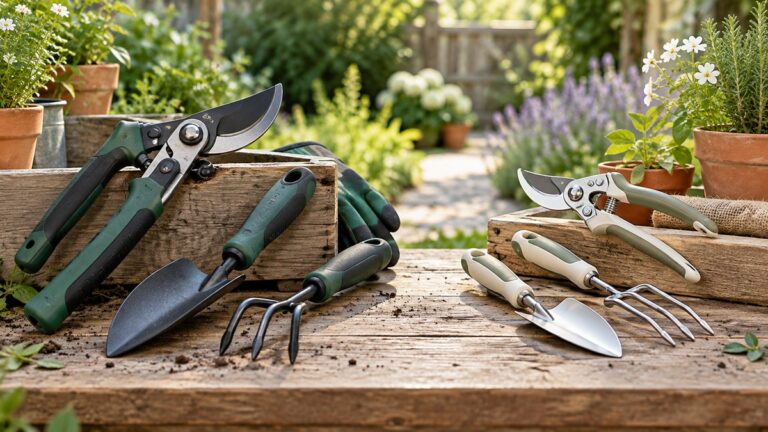 Side-by-side view of the Fiskars and gonicc hand tools products on a neutral background, emphasizing visible differences in size and configuration.