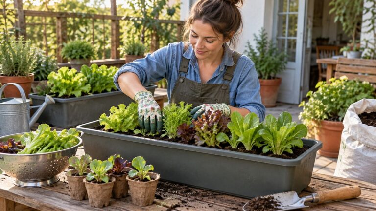 How to Grow Salad Greens in Containers