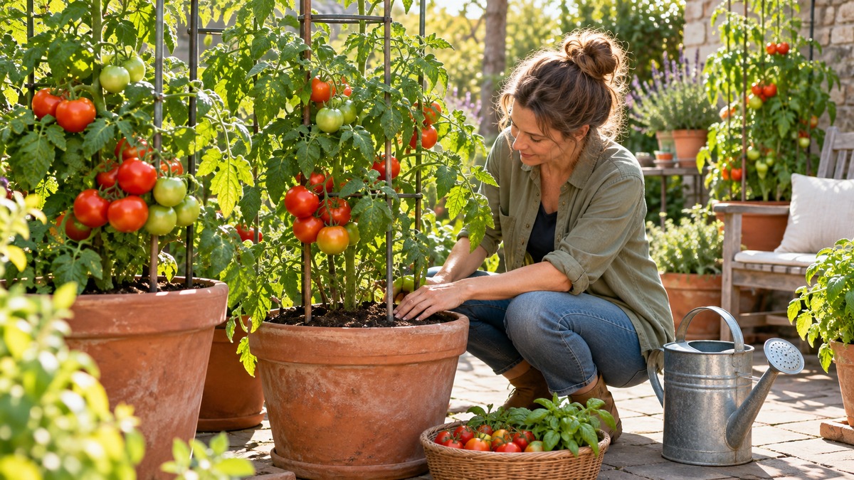 How to Grow Tomatoes in Containers