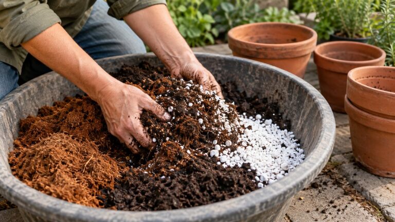 How to Make a Potting Mix at Home