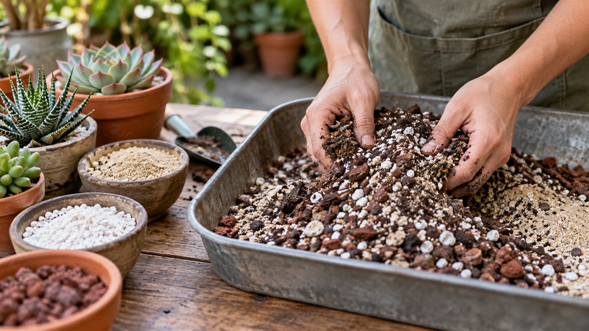 How to Make a Potting Mix for Succulents