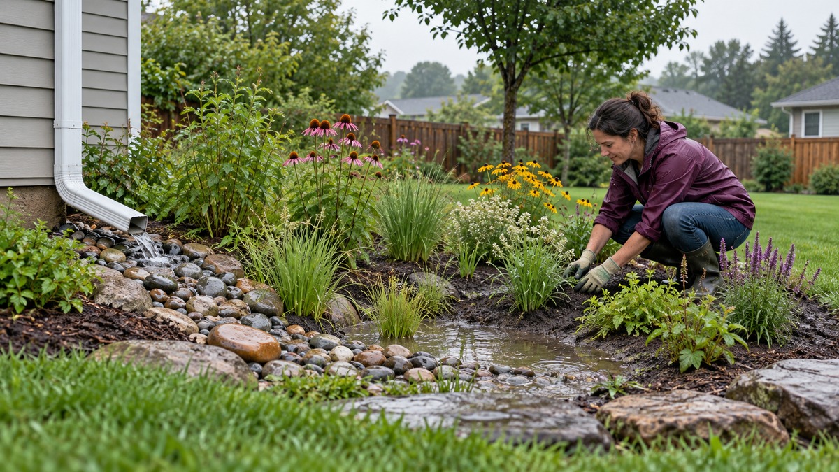 How to Make a Rain Garden in Your Backyard