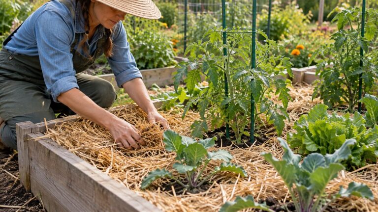 How to Mulch a Raised Garden Bed