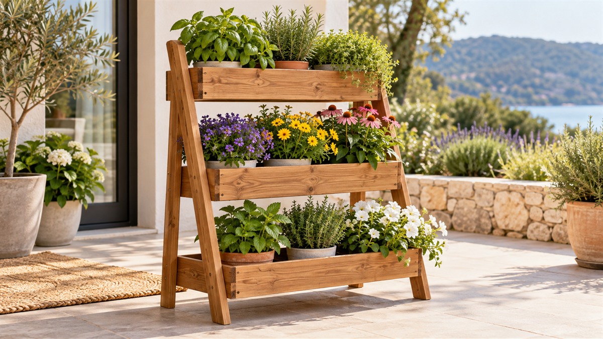 Ladder planter