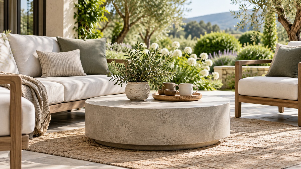 Outdoor coffee table
