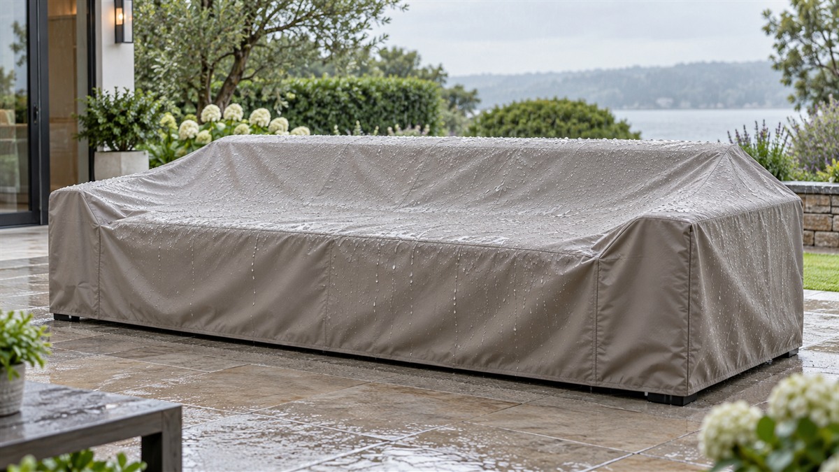 Outdoor couch cover waterproof