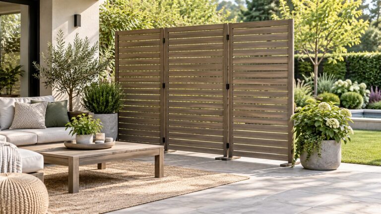 Outdoor room divider