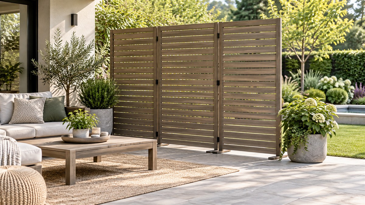 Outdoor room divider
