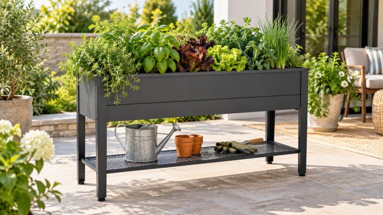 Standing planter