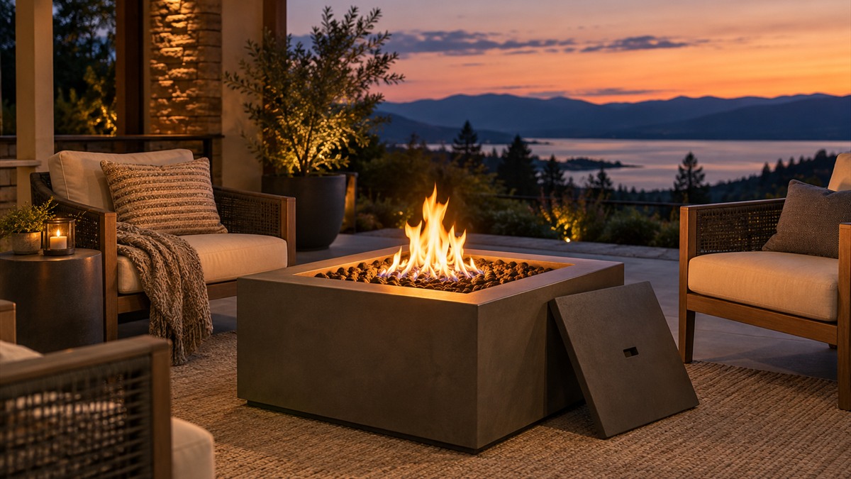 Best canyon ridge gas fire table