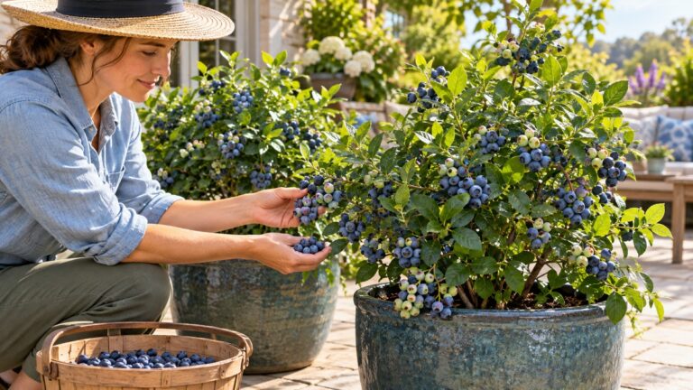 How to Grow Blueberries in Containers