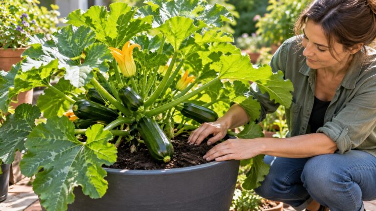 How to Grow Zucchini in Containers