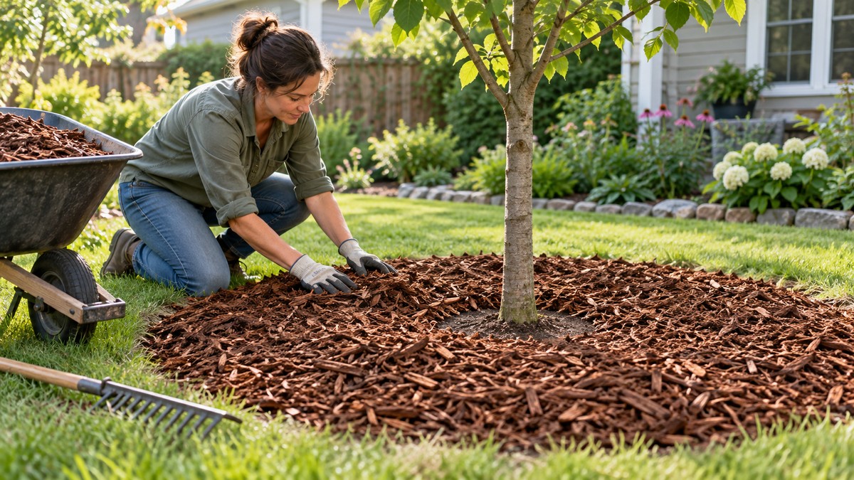 How to Mulch Trees