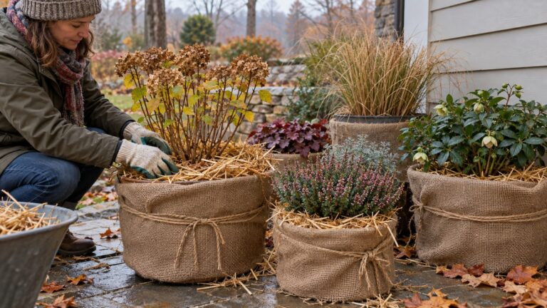 How to Overwinter Potted Plants
