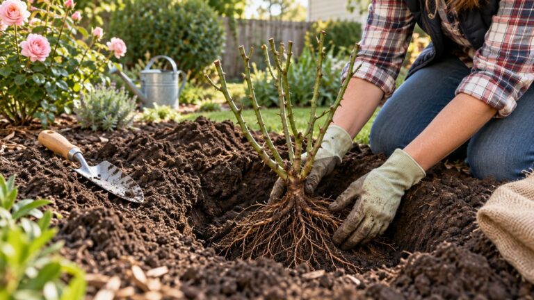 How to Plant Bare Root Roses