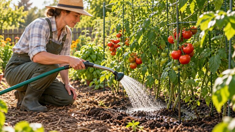 How to Water Tomatoes