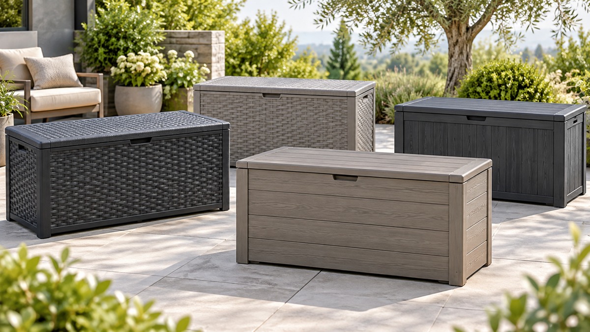 Resin Outdoor Deck Boxes Compared, Plus Covers