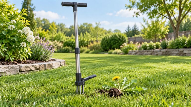 Standup weed puller